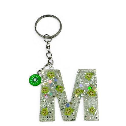 Custom Resin Letter Keychain