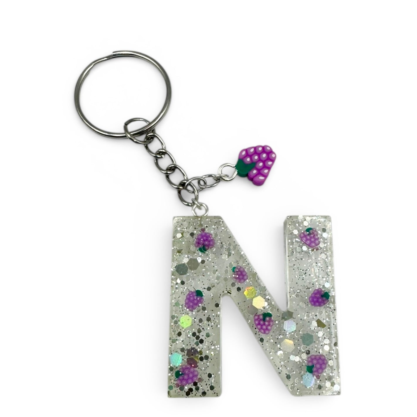 Custom Resin Letter Keychain