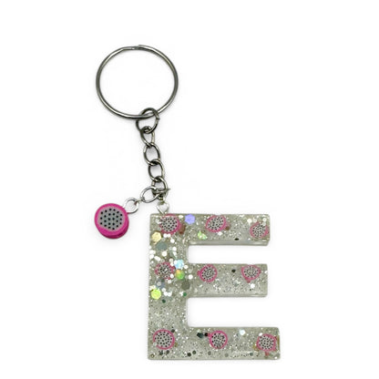 Custom Resin Letter Keychain