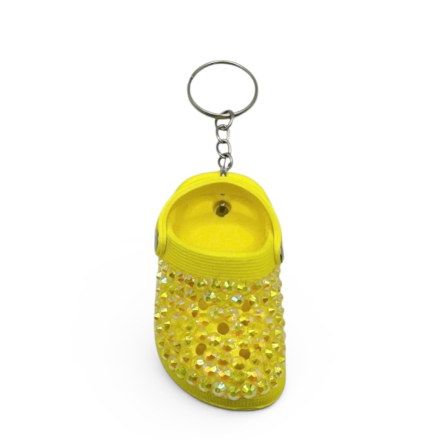 Rhinestone Croc Keychains