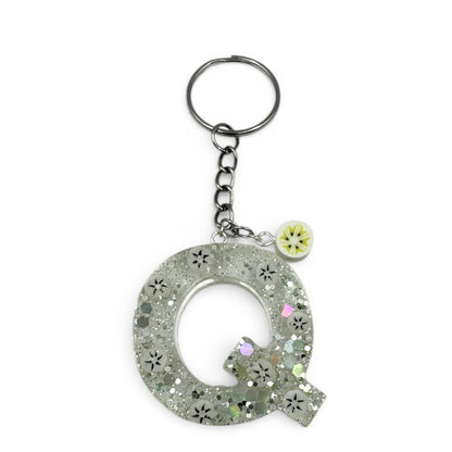 Custom Resin Letter Keychain
