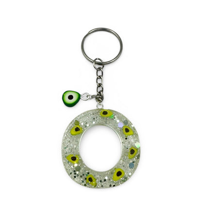 Custom Resin Letter Keychain