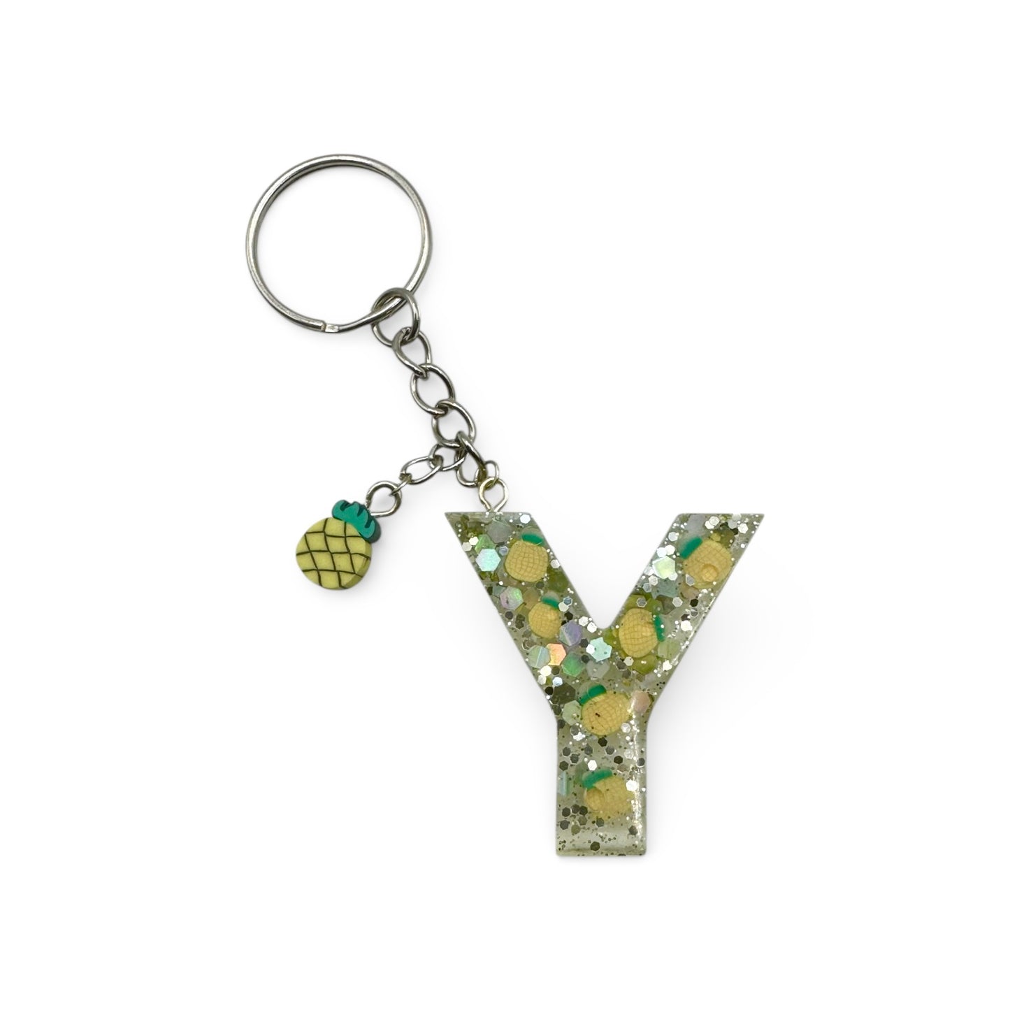 Custom Resin Letter Keychain