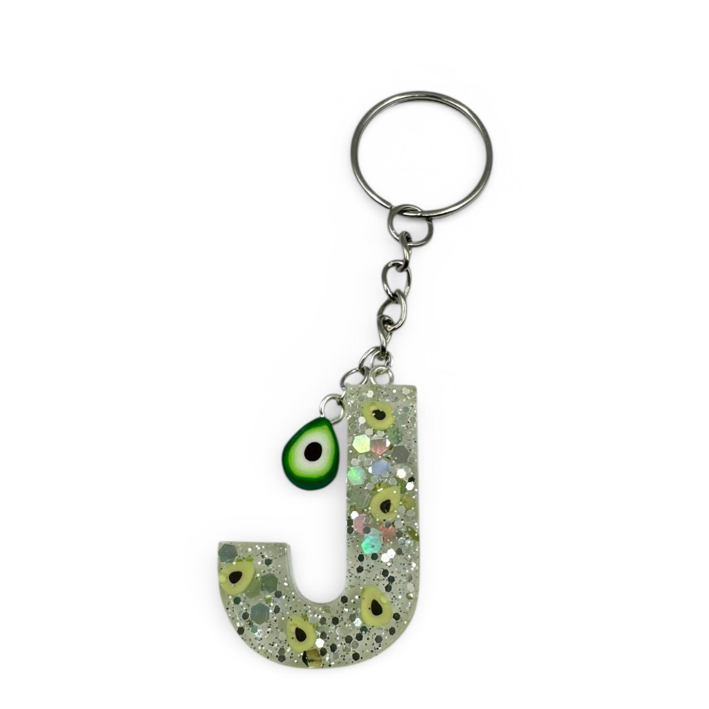 Custom Resin Letter Keychain