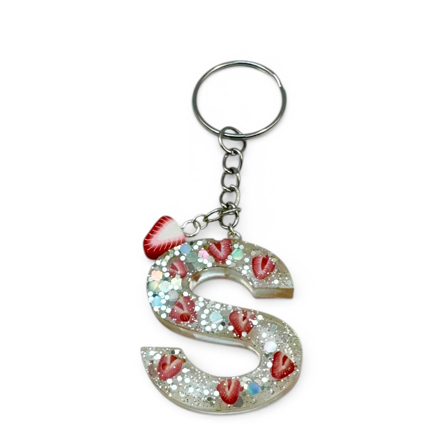 Custom Resin Letter Keychain