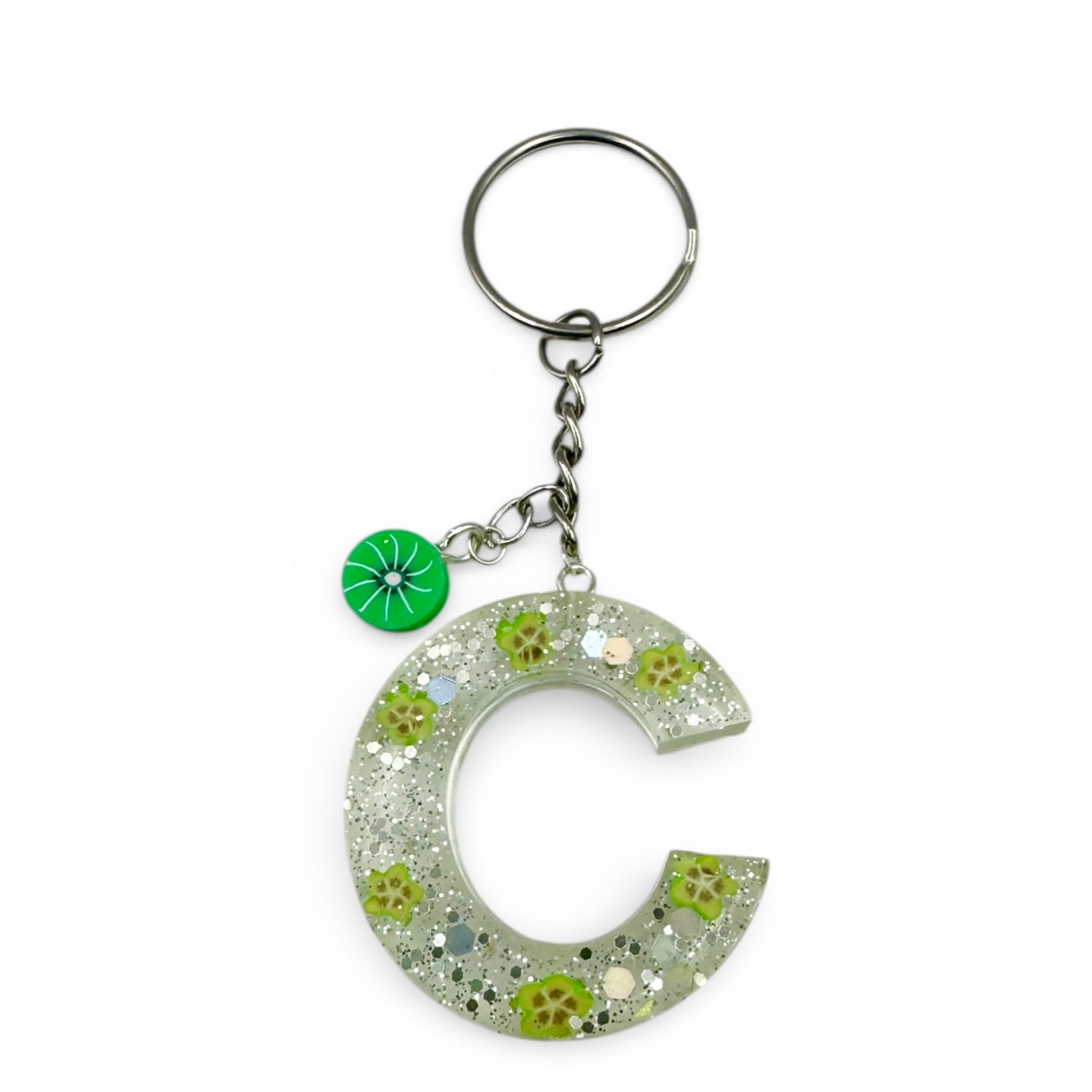 Custom Resin Letter Keychain