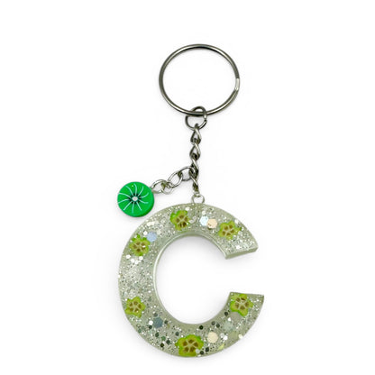 Custom Resin Letter Keychain