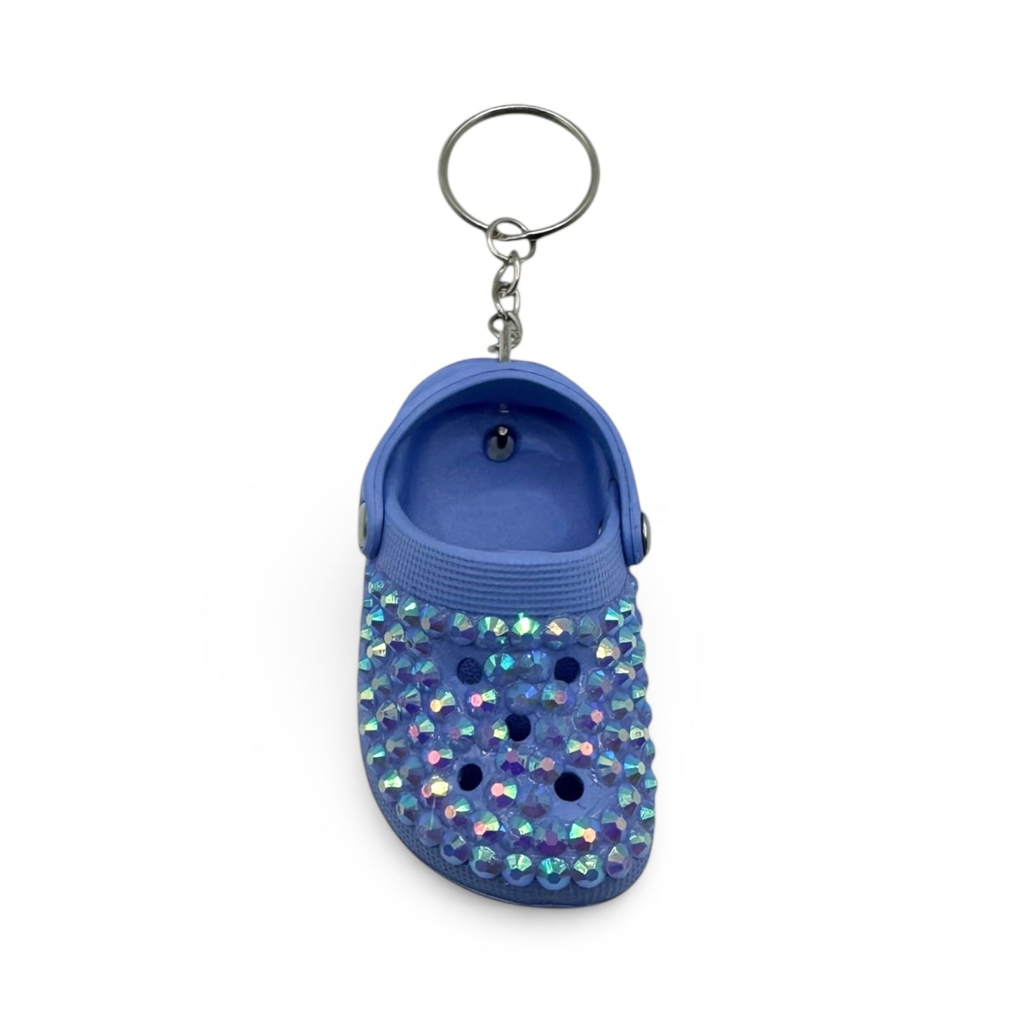 Rhinestone Croc Keychains