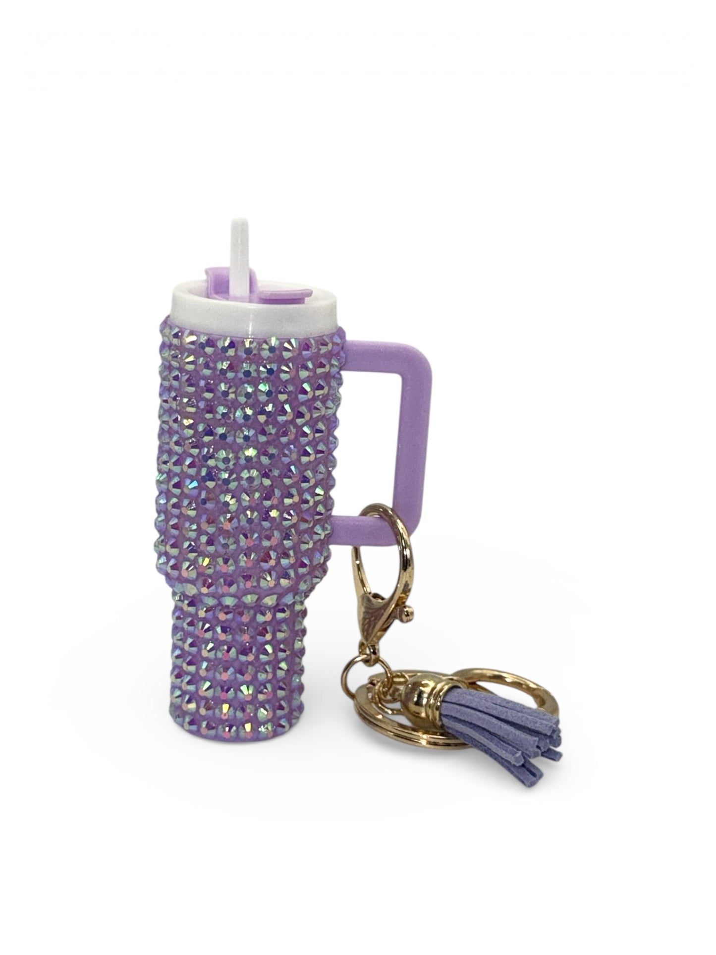 Rhinestone Tumbler Keychains