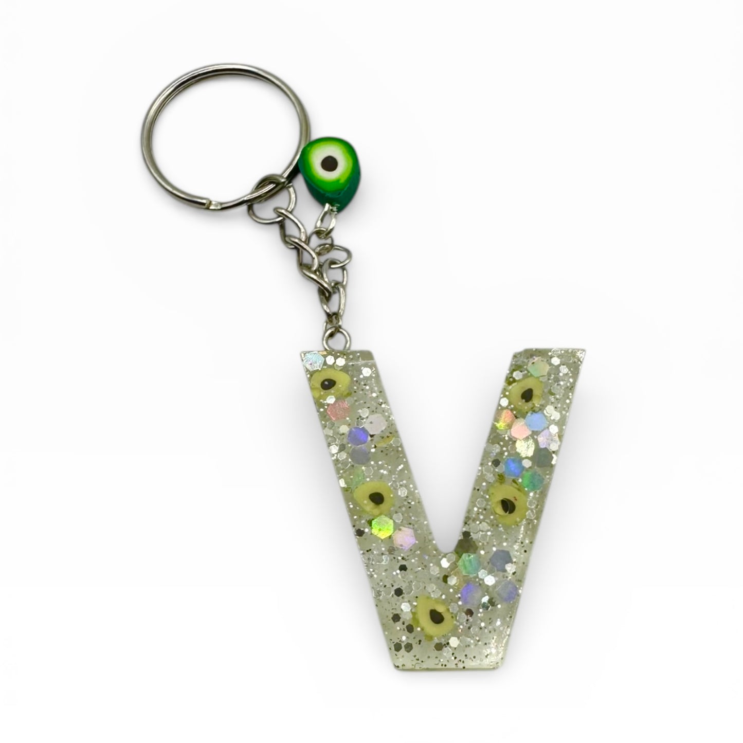 Custom Resin Letter Keychain