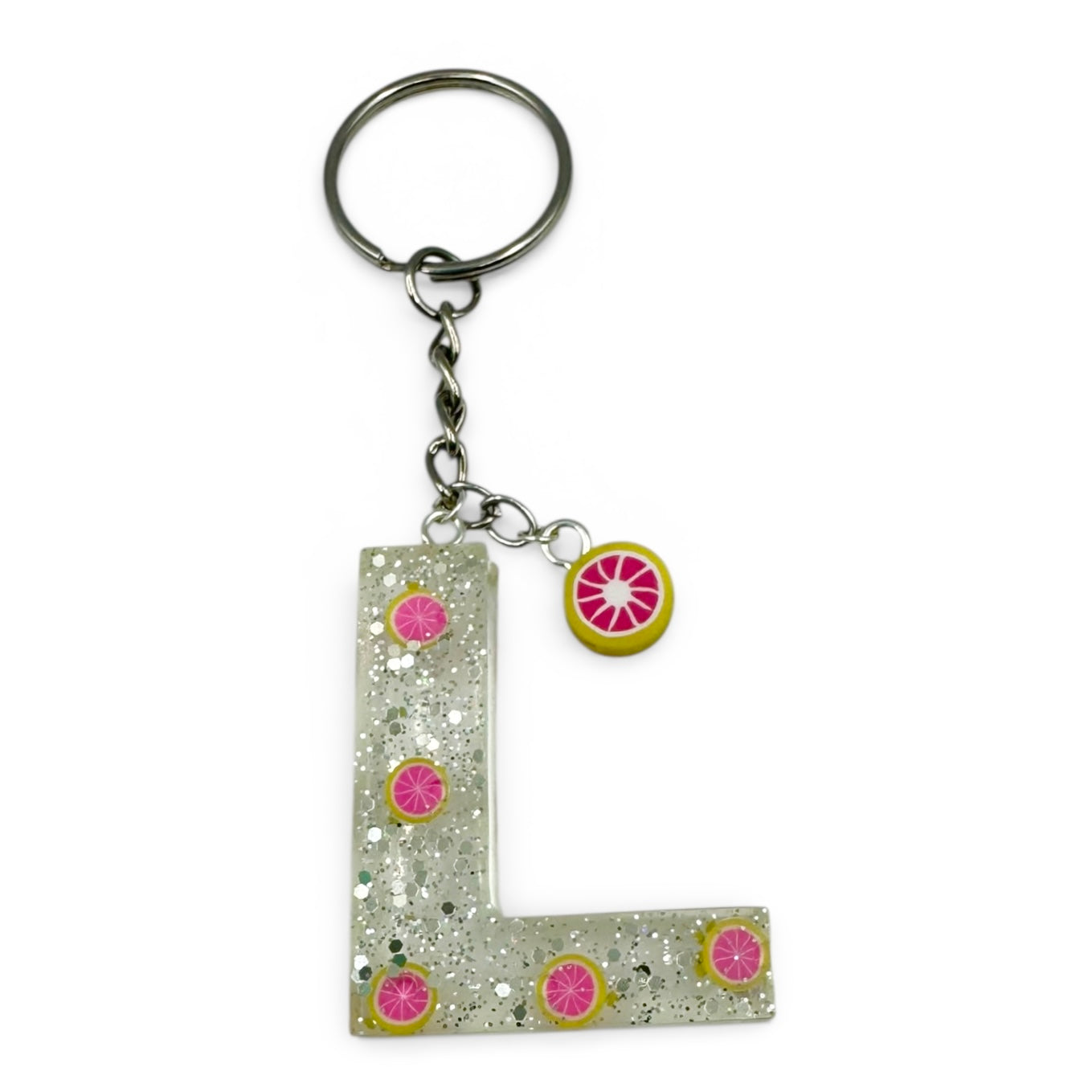 Custom Resin Letter Keychain