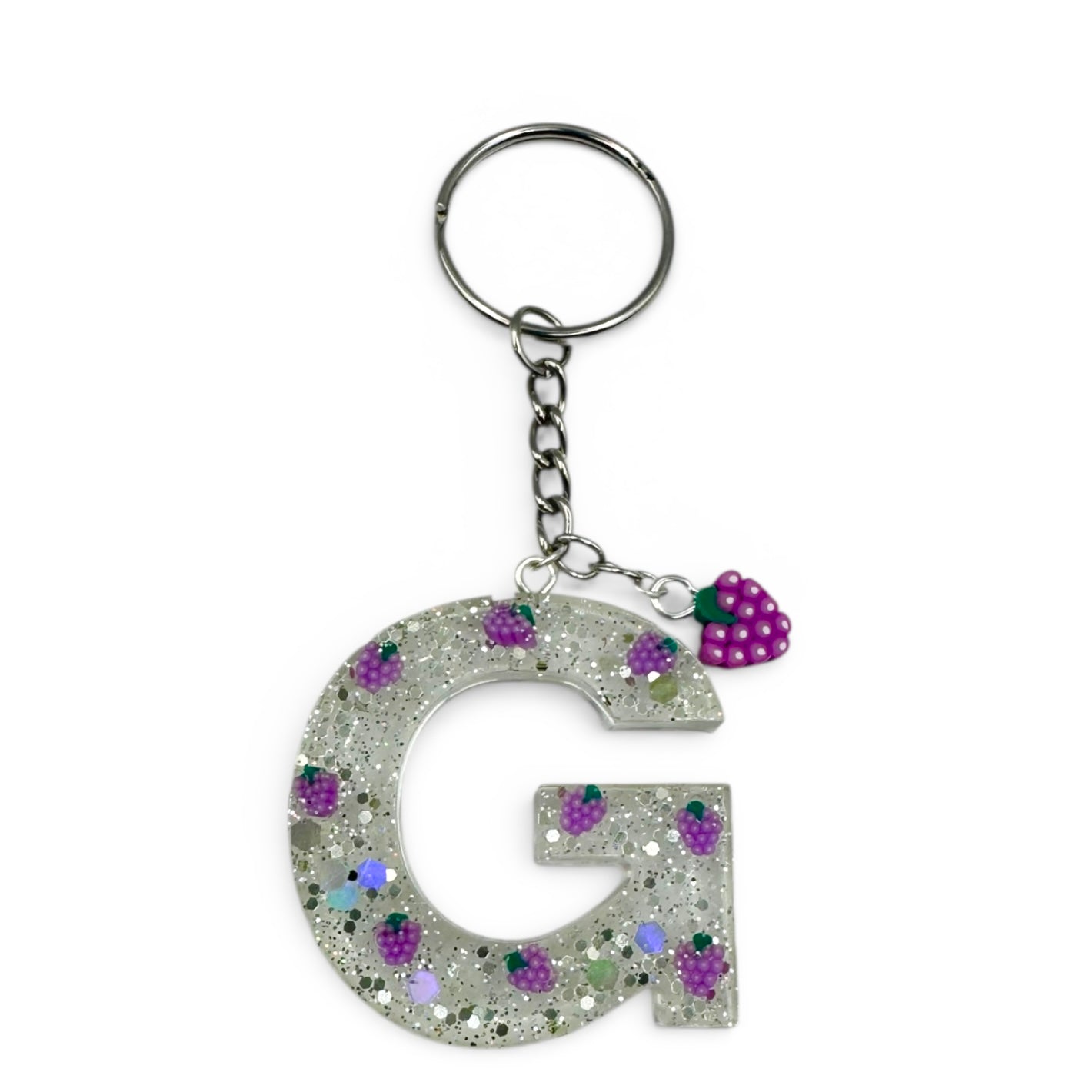 Custom Resin Letter Keychain