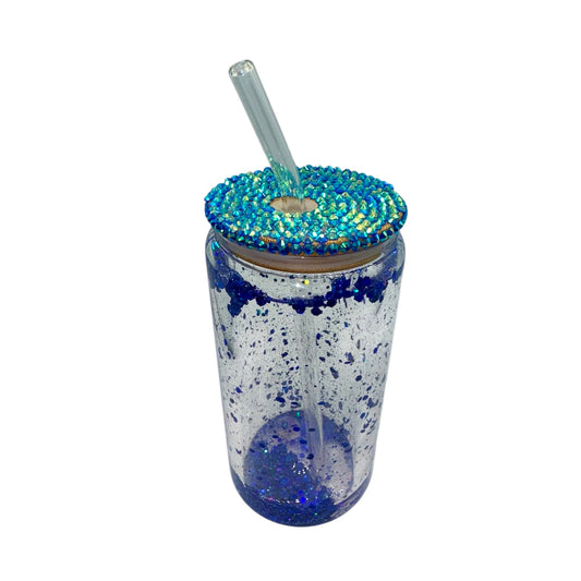 Snow Globe Glass Cups