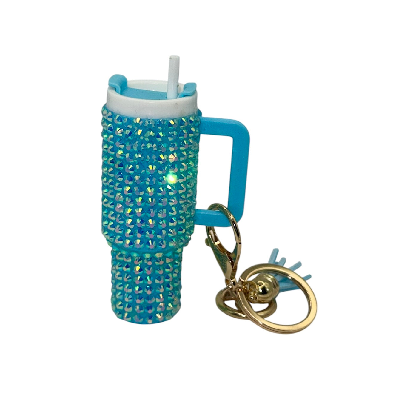 Rhinestone Tumbler Keychains