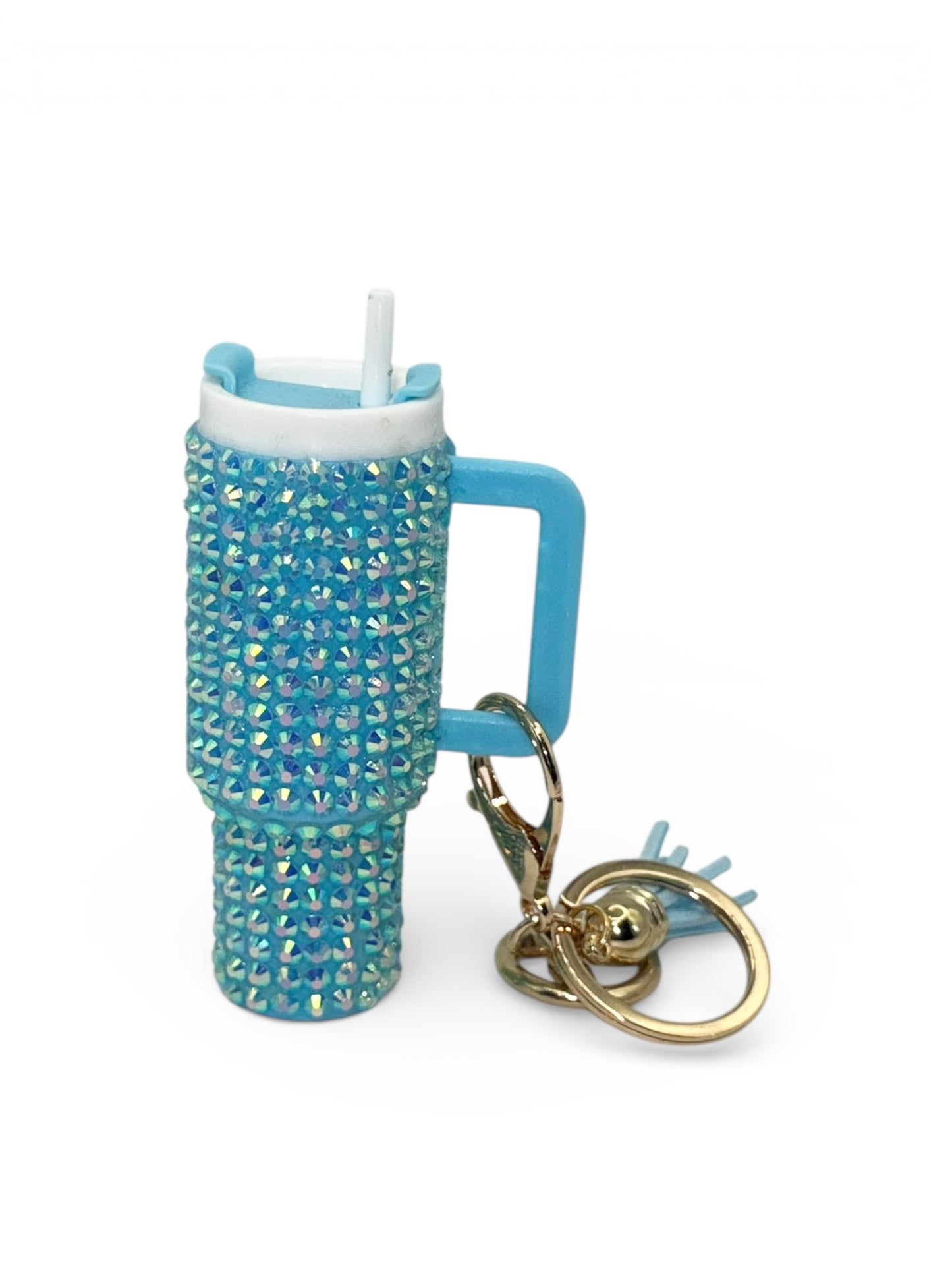 Rhinestone Tumbler Keychains