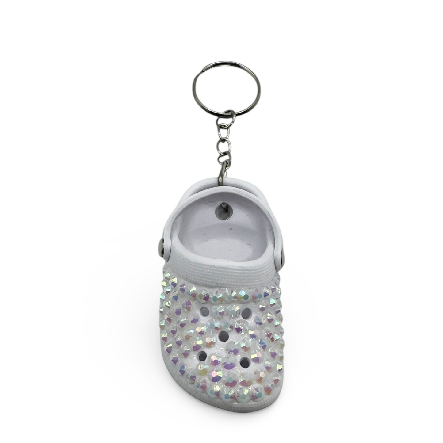 Rhinestone Croc Keychains