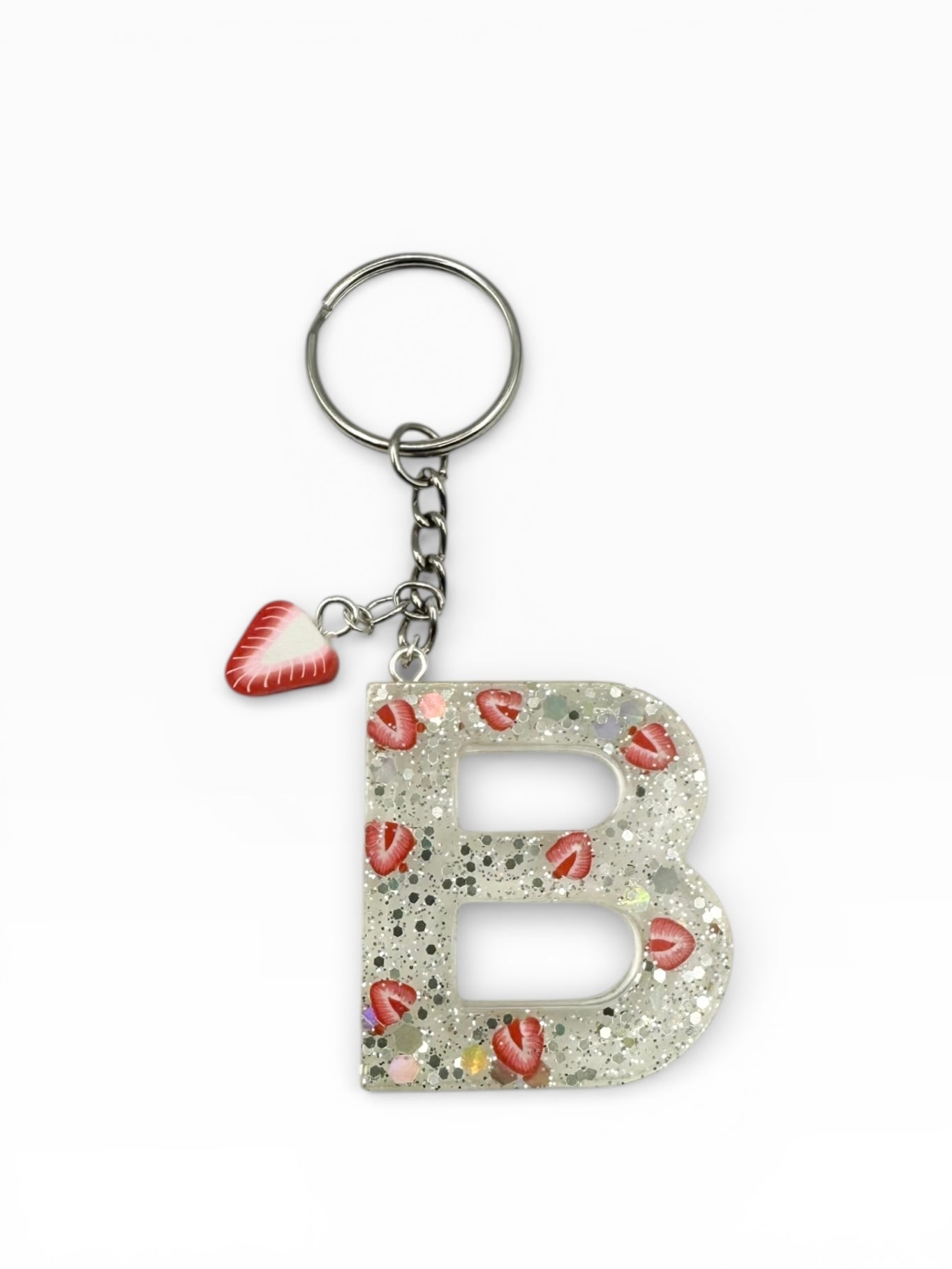 Custom Resin Letter Keychain