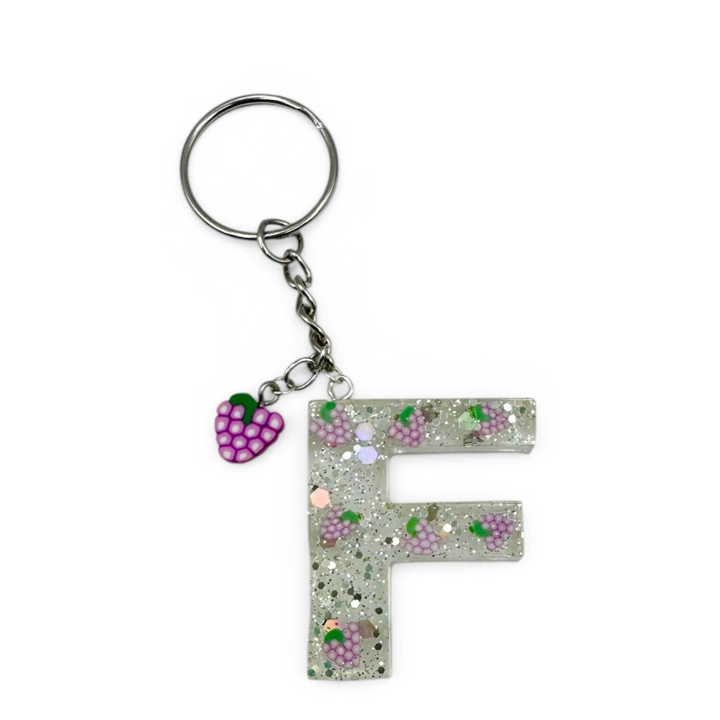 Custom Resin Letter Keychain
