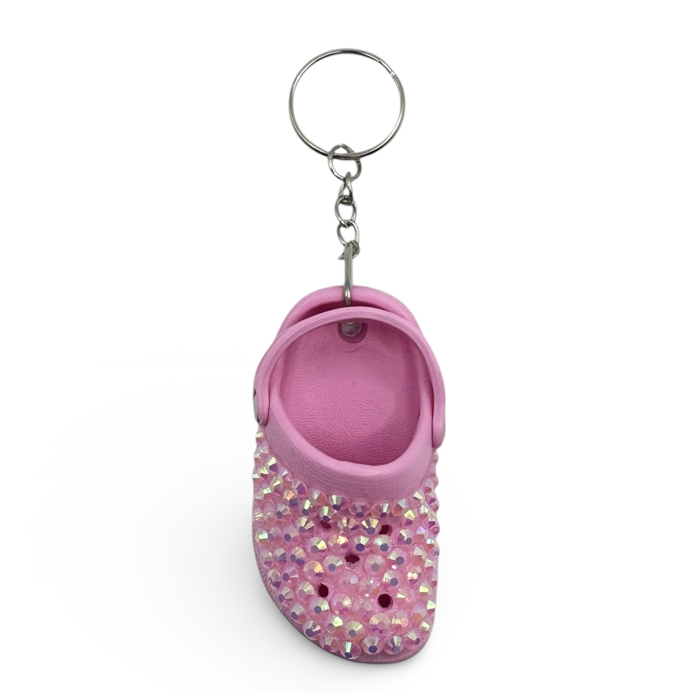 Rhinestone Croc Keychains