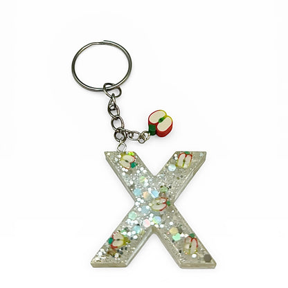 Custom Resin Letter Keychain