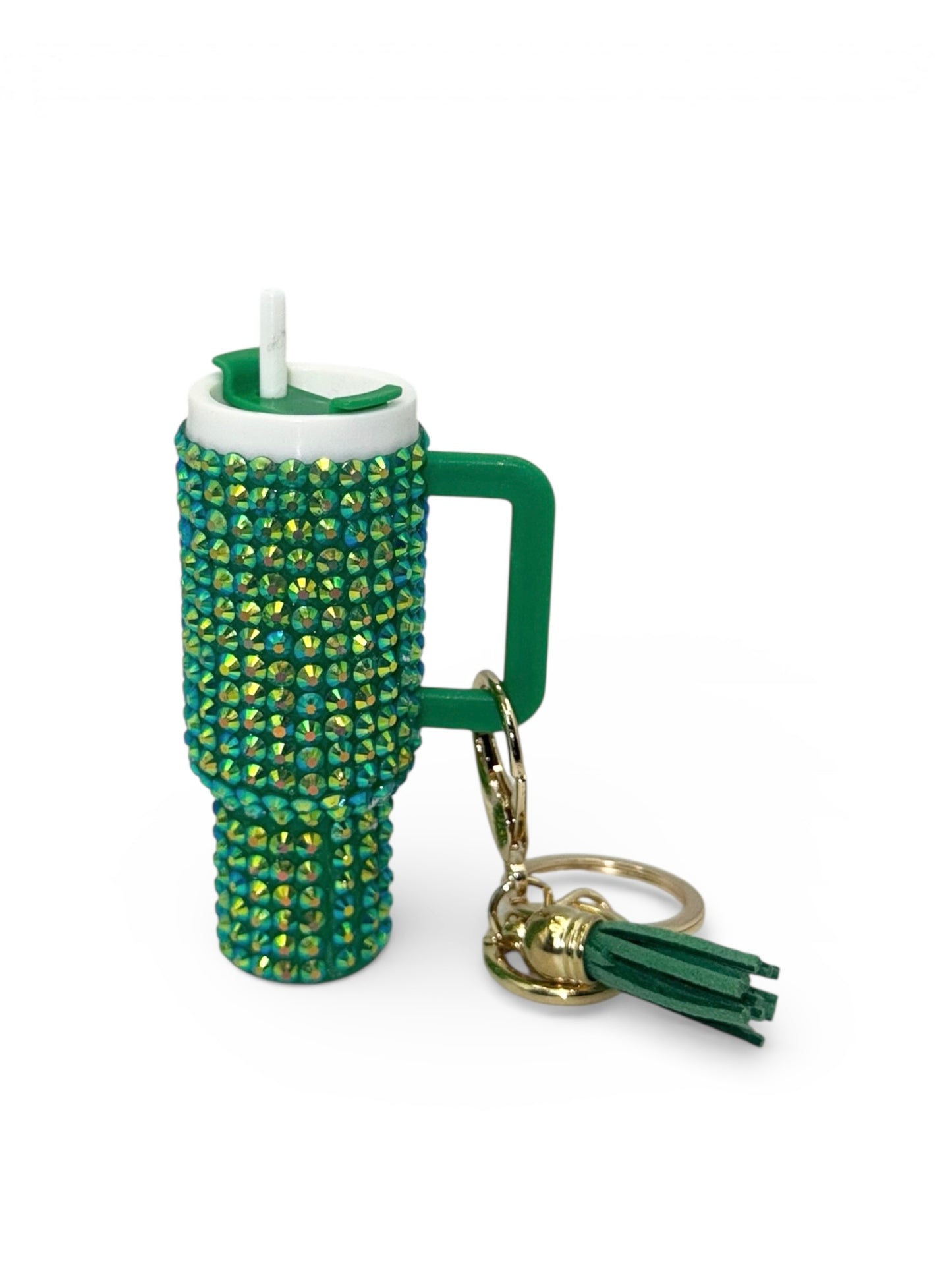 Rhinestone Tumbler Keychains